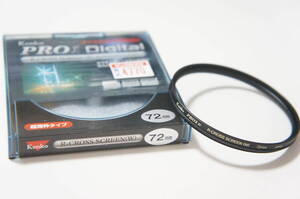 ★良品★[72mm] Kenko PRO1D R-CROSS SCREEN (W) クロススクリーンフィルター ケース付