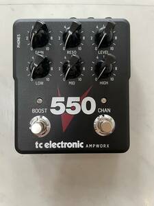 ※送料無料！　TC ELECTRONIC V550 PREAMP EVH 5150　プリアンプ ディストーション　中古