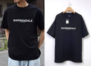 【24SS】MINEDENIM マインデニム WARRENDALE Souvenir ウォーレンデール スーベニア ポケットTシャツ XL ブラック 黒 半袖 AA8255