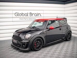 2006-2010 ミニ クーパー R56 JCW サイド スカート ディフューザー V2/ サイド スプリッター スポイラー バンパー トリム アンダー カバー