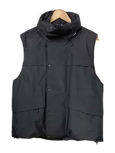 MONCLER◆VANIL GILET/ジーニアスハイク/ヴァニール/ダウンベスト/1/ポリエステル/ブラック/