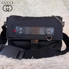 極美品✨GUCCI 2way メッセンジャー　GG シェリーライン ショルダー