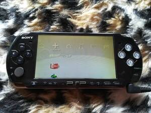 【ジャンク】PSP-3000本体＆ACアダプター＆ハードケース