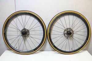 ○DEDA ELEMENTI デダ エレメンティ SL30 DISC ceramic シマノ11/12s対応 クリンチャー カーボンホイールセット 美品