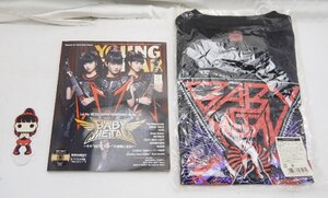 BABYMETAL ベビーメタル☆Tシャツ 「Trinity」 TEE サイズ：L 未使用品/ヤングギター 5月号 まとめてベビメタ☆X0106281