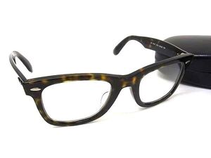 ■極美品■ Ray-Ban レイバン 5121F 2012 50□22 150 めがね メガネ 眼鏡 レディース メンズ ブラック系 FC6114