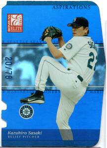 佐々木主浩 78枚限定 2003 Donruss Elite Aspirations #66 Kazuhiro Sasaki 20/78