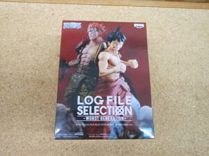 未開封品■ワンピース LOG FILE SELECTION WORST GENERATION vol.1 モンキー・D・ルフィ