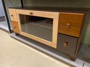 テレビボード ｗ1010 ブラウン テレビ台 ローボード リビング家具 中古品