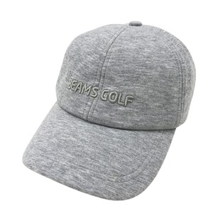 BEAMS GOLF ビームスゴルフ キャップ グレー系 56-58 [240101334338] ゴルフウェア