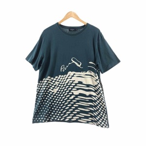 〇〇 Paul Smith ポールスミス メンズ Tシャツ サイズM グリーン やや傷や汚れあり