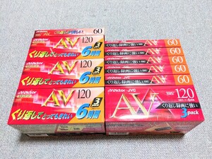 ビクター　VHS　ビデオカセットテープ　18本　未開封品　長期保管品