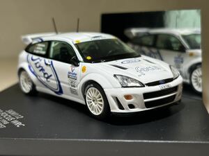 1/43フォードレーシング純正「フォード　フォーカス WRC」1998 ホワイトV ITESSE SKID製 SKM112