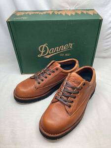 ■定価1.1万 DANNER GRESHAM BROWN ダナー グレシャム ウォーキングシューズ ブラウン 天然皮革 D-211407 US7.5インチ 25.5cm●250122