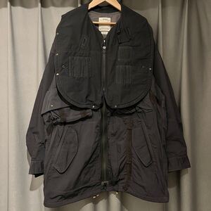 visvim 20AW PARATROOPER COAT (NY/C) CHARCOAL JOURNEYMAN BRIGADIER LAFAYETTE THORSON JKT CRASH LINER IRIS VIRGIL KOFU