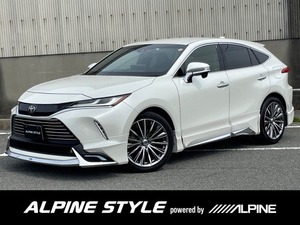 【諸費用コミ】:【ALPINE STYLE新車/中古車/カスタム/県外手数料1万円引】 令和3年 ハリアー 2.0 G ALPINE11インチナビ