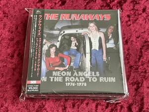 ★新品未開封★ランナウェイズ★5CD★BOXセット★帯付★NEON ANGELS ON THE ROAD TO RUIN 1976-1978★THE RUNAWAYS/ネオン・エンジェルス～