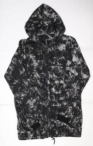 定価35000 新品 本物 KMRii Flake Discharged Parka パーカー 2202-TP01 M/2 ケムリ 7010