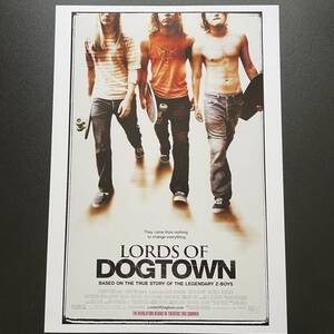 US版ポスター『ロード・オブ・ドッグタウン』（Lords of Dogtown）#1★Z-Boys/Zephyr/ゼファー/ジェイ・アダムス/トニー・アルヴァ/