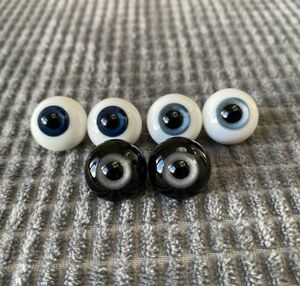 【送料無料】ドール用グラスアイ18mm　3点セット★ No.A178