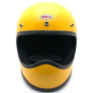 送料無料 BELL MOTO STAR YELLOW 59cm/ベルモトスター黄色イエロービンテージヘルメットオフロードフルフェイスmoto3モト3モトクロス60s70s