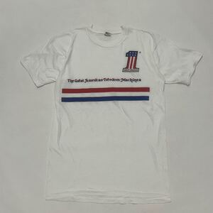 k426 70s 80s ビンテージ Harley Davidson No1 Tシャツ XL ホワイト ナンバーワン ハーレーダビッドソン vintage ヴィンテージ