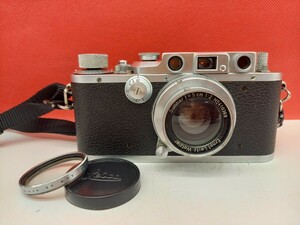 ■ LEICA IIIa 3a ボディ Summar 5cm F2 レンズ 動作確認済 シャッターOK レンジファインダー フィルムカメラ ライカ