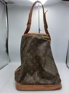 LOUIS VUITTON ルイヴィトン モノグラム ノエ ショルダーバッグ 巾着 ブラウン 茶色 トートバッグ 現状品