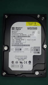 WD HDD 3.5int UltraATA WD2500BB-00FTA0 250GB 動作確認済 送料無料(250005) 