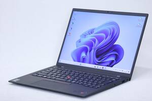 【1円～】WUXGA液晶 2021年発売！最新OS Office2019搭載！ThinkPad X1 Carbon Gen9 i5-1145G7 RAM8G SSD256G 14型 Windows11 Wi-Fi 6