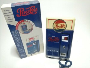 動作確認済み PEPSI COLA 壁掛け電話　ペプシコーラ　レトロ　アンティーク