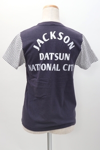 ジャクソンマティスJACKSON MATISSE ユーズド加工袖ボーダーTシャツ新品[LTSA54516]