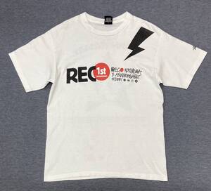 限定 stussy REC 1st ANNIVERSARY Tシャツ M 白 ステューシー