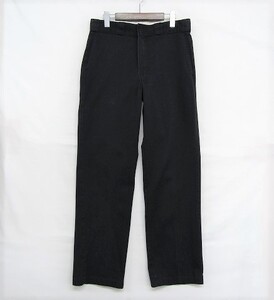 ディッキーズ サイズ W32 L32 874 ワーク パンツ 作業着 ボトムス ポリエステル コットン ブラック DICKIES 古着 1J1821