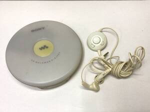 SONY ソニー CD WALKMAN CDウォークマン ポータブルCDプレーヤー イヤホン付き D-EJ002 通電のみ確認 24060401