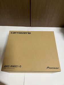 carorozzeria AVIC-RW821-D 新品未使用品　 Pioneer 楽ナビ　7インチワイド　 カーナビゲーション