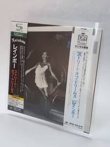 RAINBOW/BENT OUT OF SHAPE/レインボー/ストリート・オブ・ドリームス/国内盤SHM-CD/帯(2種)付/紙ジャケット仕様/1983年/7thアルバム/廃盤