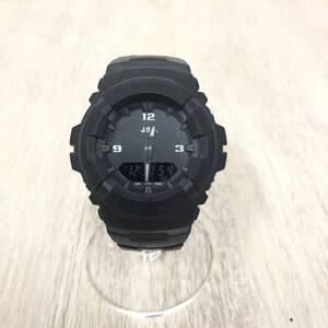 【CASIO 】カシオ★腕時計 G-SHOCK ジーショック アナログ クォーツ ラバー ブラック G-100 j.s.b 08