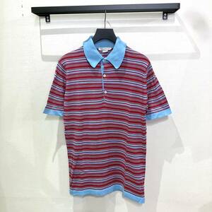 JOHN SMEDLEY ジョンスメドレー コットンニット　イギリス製　Sサイズ