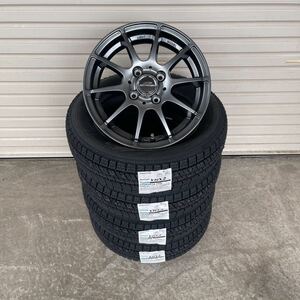 《シュナイダースタッグ》新品スタッドレス　ブリヂストンVRX2◆155/65R14◆4本セット◆NBOXタントワゴンRスペーシアギア ラパンウェイク