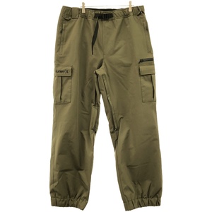 HURLEY ハーレー 23AW M SNOW CARGO PANTS スノーボードカーゴパンツ MSW2312043 オリーブ XL ITRW1KFQGHMW