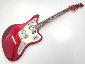 中古品 Fender Japan JGS-75 OCR Old Candy Apple Red フェンダー ジャガー オールドキャンディーアップルレッド 2007-2010年製 本体のみ 