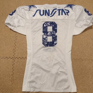 【非売品】SUNSTARアメフト部FINIES選手支給ユニフォーム #8 M