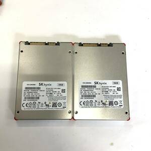 S60509153 SK hynix SATA 256GB 2.5インチ SSD 2点【中古動作品】