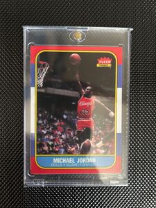 1986 FLEER Michael Jordan #57 RC NBA