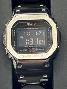 【極美品】CASIO G-SHOCK DW5600UHR−1JFフルメタルカスタム