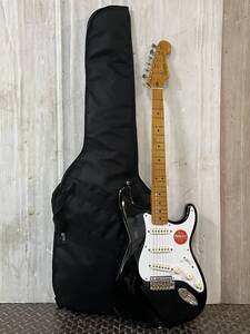 エレキギター Squier(スクワイヤー) by Fender(フェンダー) STRATOCASTER ●4124Y● 演奏 音楽器材 弦楽器 現状品 長期保管品 バンド