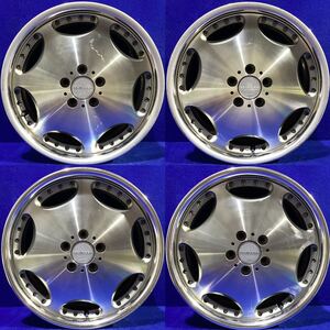 AME SHALLEN＊18インチホイール＊18x7.5J/オフセット+48/PCD114.3-5H＊4本セット＊ENKEI