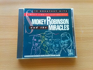 即決 スモーキー ロビンソン&ミラクルズ/50s-60s MOTOWN ベストアルバム 全18曲 Smokey Robinson & The Miracles 国内盤 旧規格 R32M-1021