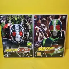 新品ケース交換済み「仮面ライダーJ」「仮面ライダーZO」DVD2巻セット